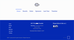 Desktop Screenshot of flounderpounderjax.com